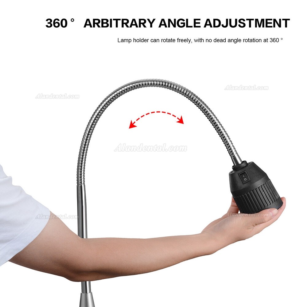 35W Dental Medical Floorstanding Exam Lamp Halogen Shadowless Examination Light